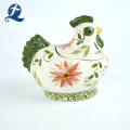 Hot Selling Cute Cock Shape Benutzerdefinierte Home Decor Keramik Coin Bank